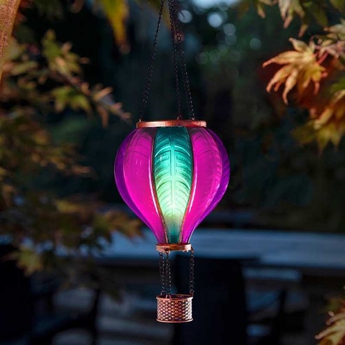 Flaming balloon solar powered - flaming,
