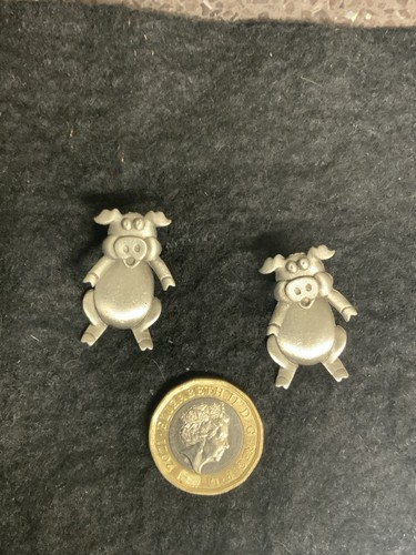 Jonette signed pewter piggy - jonette,