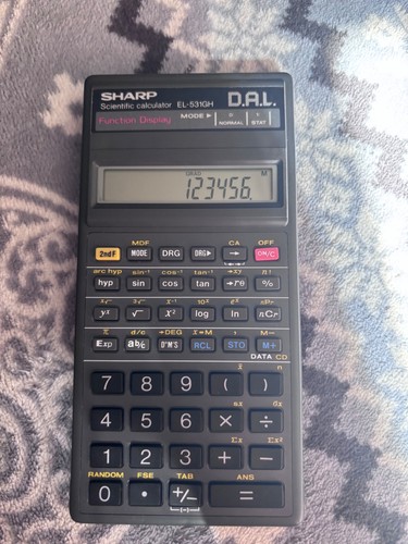 Vintage sharp 531gh - sharp, el-531gh