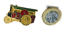 Badge Metal Steam Engine