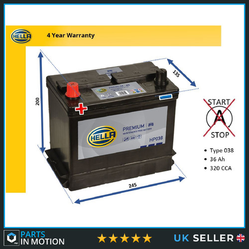 Hella premium car - hella, battery