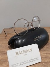 Designer Balmain Paris Unisex Frame & Case NO LENSES- Add Your Prescription