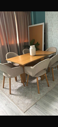 Rectangular wood dining - wood,