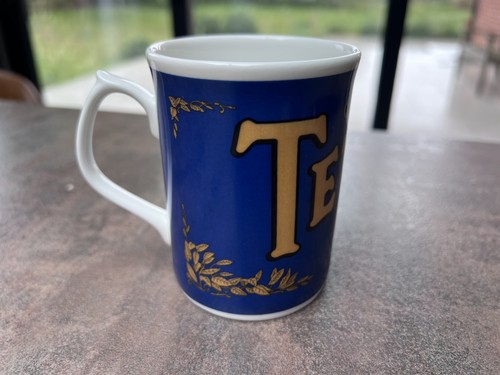 Tetley blue fine bone - bone, china
