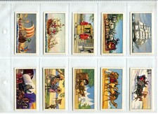 Travel Through the Ages 1962 Typhoo Tea Cards - Full Set of 24 Cards