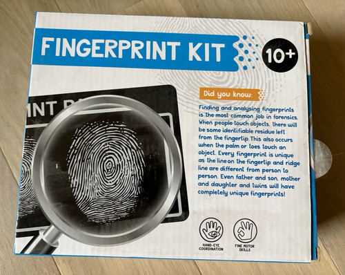 Fingerprint kit forensic - kit,