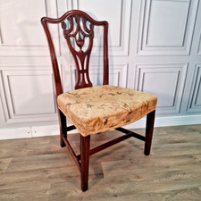 Antique Desk Side Chair Ornate