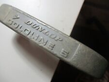 Vintage DUNLOP GOLDLINE 5 rare Brass Headed PUTTER RH & LH - 35" Long Golf Club