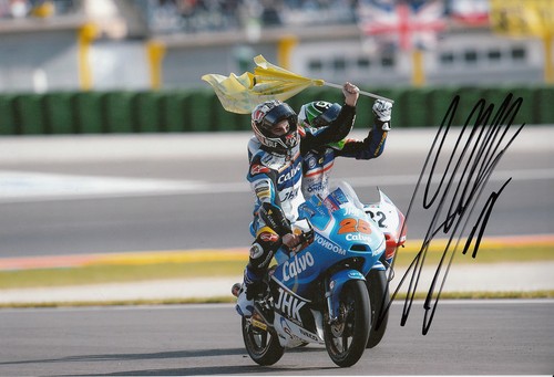 Maverick vinales hand - hand, signed