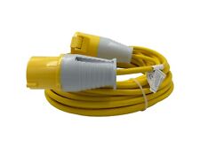 110V 14m Yellow Extension Lead