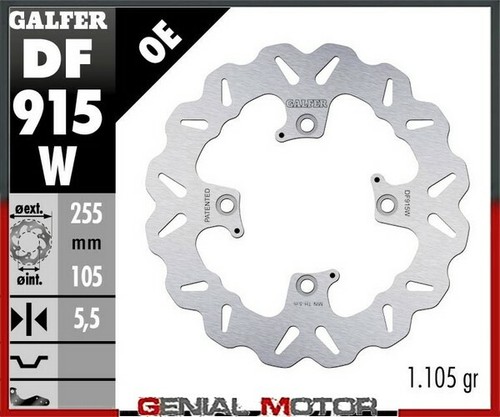 Galfer rear brake - galfer, disc