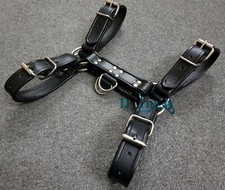 MENS LEATHER ADJUSTABLE CHEST