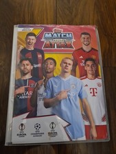 Topps Match Attax 23/24 Binder Nearly Completed Includes More Cards Than Shown.
