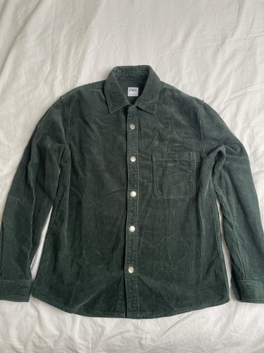 Zara green corduroy - zara,