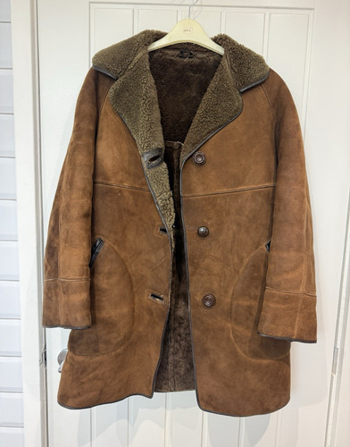 Real sheepskin brown - real,