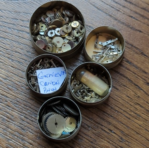 Pocket watch parts lot inc - watch,