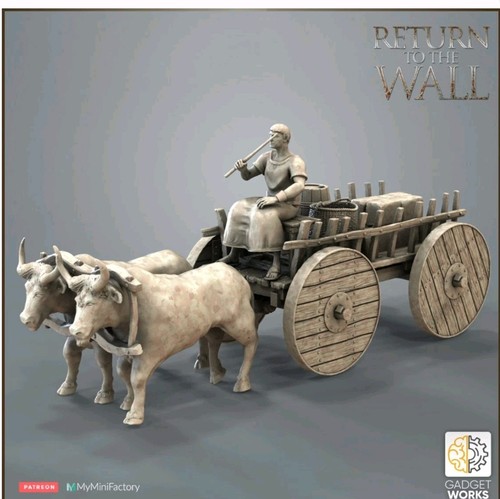 28mm roman cart wagon - 28mm,