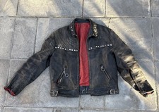 Vintage Punk Studded Painted