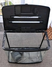 Panoramic 40 Litre Aquarium Bow Front Lights In Lid and Interpet Cf2 Filter Used