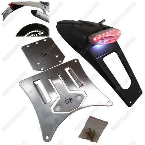 Enduro license plate holder - plate,