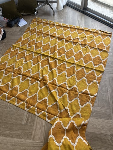 Vintage 1970s geometric fabric - vintage,