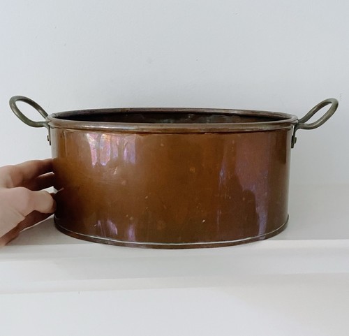 Copper jam pan handles - jam, &