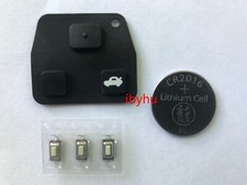 FOR Toyota Rav4 Yaris MR2 Corolla Avensis 2 / 3 Button Remote Key Fob Case KIT