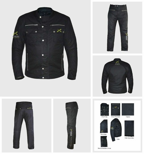 Waxed cotton motorcycle - waxed, jacket