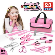 WORKPRO 23 Piece Pink Kid Tool