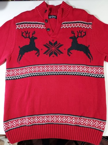 Mens fair isle - sweater, holiday