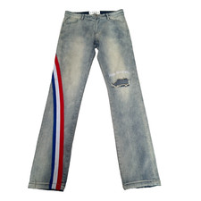 Rêves Distressed Faded Denim