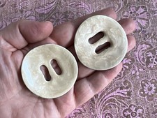 Pair Huge Shell Effect Glazed