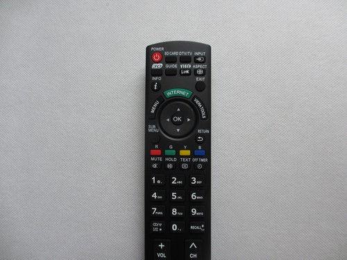 Remote control for - control, panasonic