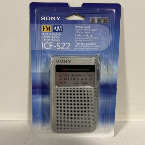 Sony icf s22 - sony, silver