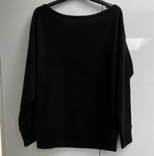 Nasty gal black knit boat - gal,