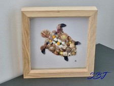 Turtle picture, handmade using