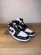 Nike Air Jordan 1 Mid Trainers ‘Panda’ | DV0991 101 | UK 9 EU 44 Men Womens NEW