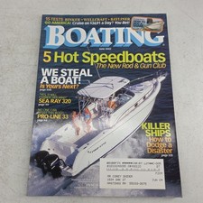 Boating Magazine June 2002 Horizon 58 Sealine 42/5 Sea Ray 320 Pro Line 33