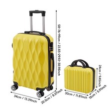 2Pcs Travel Set 14+20Inch Hard