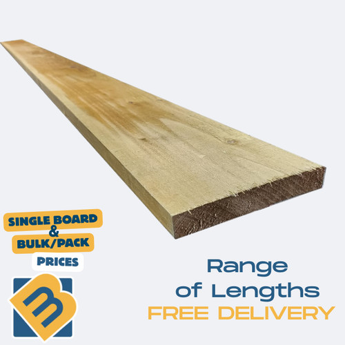 Timber gravel boards - boards, fencing