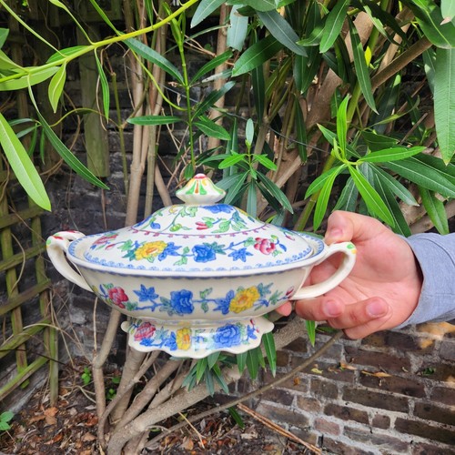 Mason regency floral tureen - mason's,