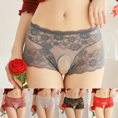 Panties lace lingerie - lace, open