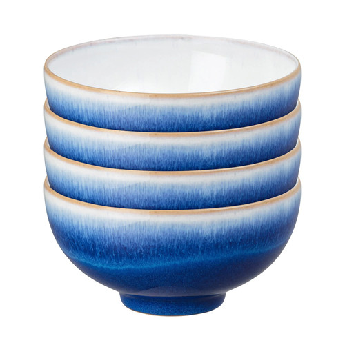 Denby blue haze rice bowls - denby,