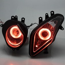 Front Headlight Headlamp Assembly Angel Devil Eye Fit For BMW S1000RR 2009-2014