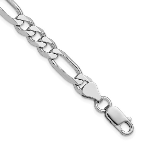 Sterling silver rhodium - silver, rhodium-plated