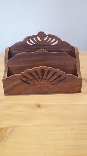 Vintage wooden letter - letter, rack