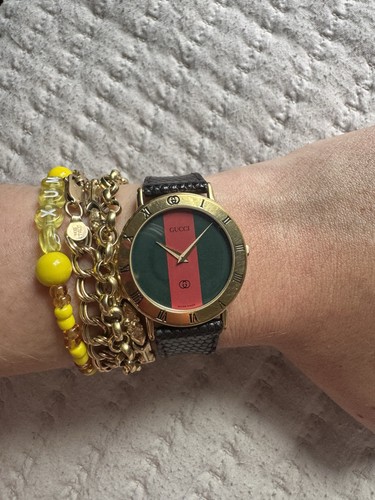 Gucci vintage 3000m wristwatch - gucci,