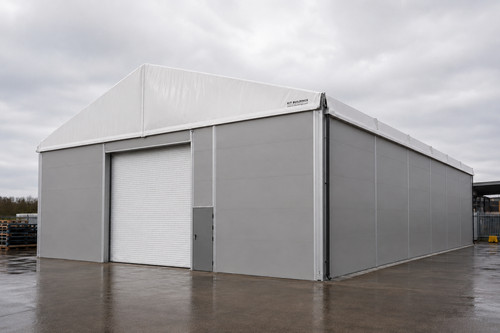 Temporary warehouse building - warehouse, |