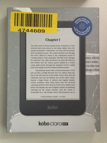 Kobo clara ereader free - bw,