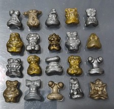 20x Rare Gogo's Crazy Bones Original Series - Gold And Silver Bundle
